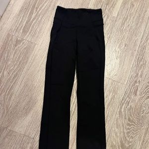 Lululemon Athletica Groove Pant Straight Leg Black Size 4 Women